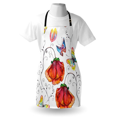No Pattern Bib Apron
