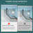 42" W X 76" H Diamond-Shaped Corner Shower Door, 5/16" (8Mm)