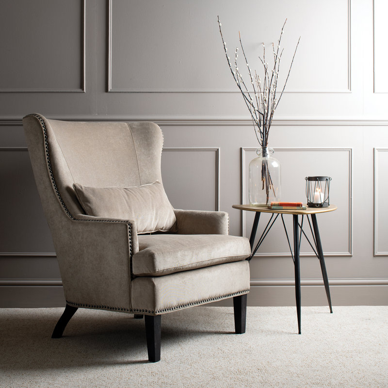 Argelis Upholstered Wingback Chair