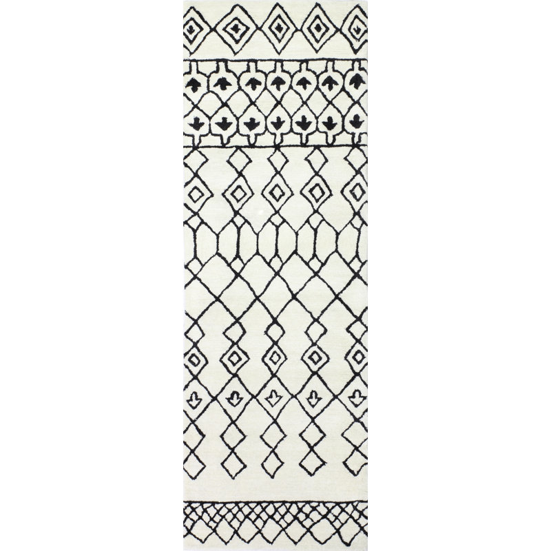 Navagio Wool Indoor Rug, Runner 2'6" x 8'
