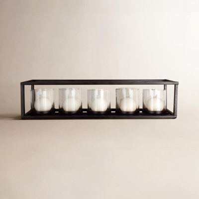 Galya Glass Candelabra