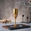 Ensemble de 24 flûtes à champagne en plastique doré 24 pièces - Verres incassables de qualité supérieure de 8,7 po pour les mariages, les fêtes et les célébrations - Verres à griller réutilisables élégants, or-401716382
