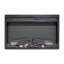 Foyer électrique encastrable de 26 pouces, chauffage ultra-mince, bûche, flamme réaliste, télécommande, chaleur de 1400 W, 5 000 W, 11 réglages de température, double protection, installation dans un meuble télé avec minuterie,
