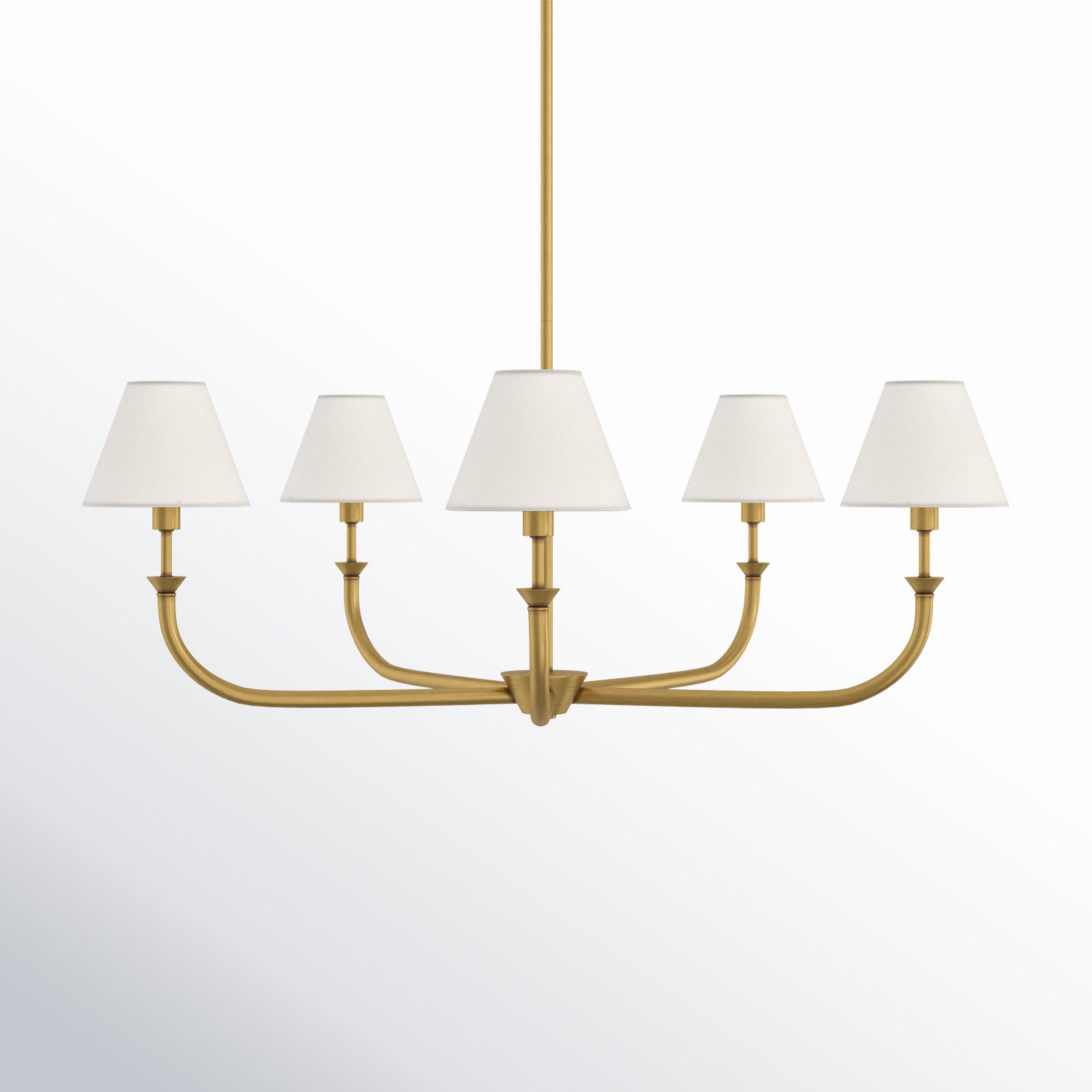 Greta 5 Light Chandelier by Hinkley, Gold