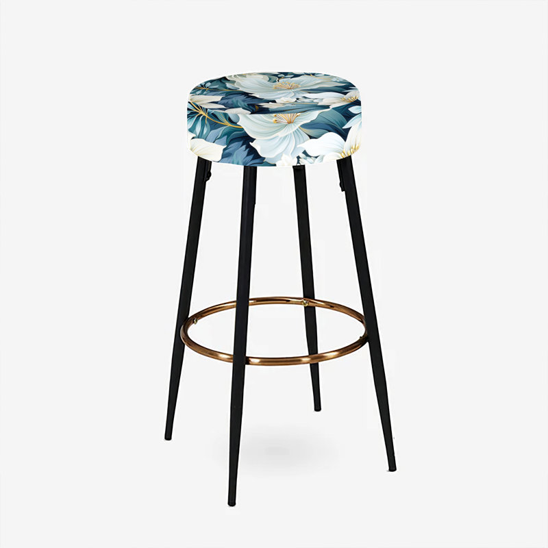 Ensemble de 2 tabourets de bar tropicaux Oceanic Impressions