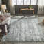 Atelier Urban Fresco Steel Blue Wool Hand Loomed Area Rug-1506888748