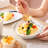 40 Piece Porcelain China Dinnerware Set - Service for 8