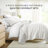 Quilt Set - Lightweight - All Season Quilted Coverlet - Relic Stripe Taupe-105628348