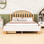 Lit plateforme en bois avec tiroirs de rangement et tête de lit-768850563-768850565