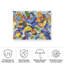 Toile d'extérieur Charlsie Kelly «Colorful Butterflies»-87945189