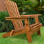 Theodosius Acacia Foldable Outdoor Adirondack Chair