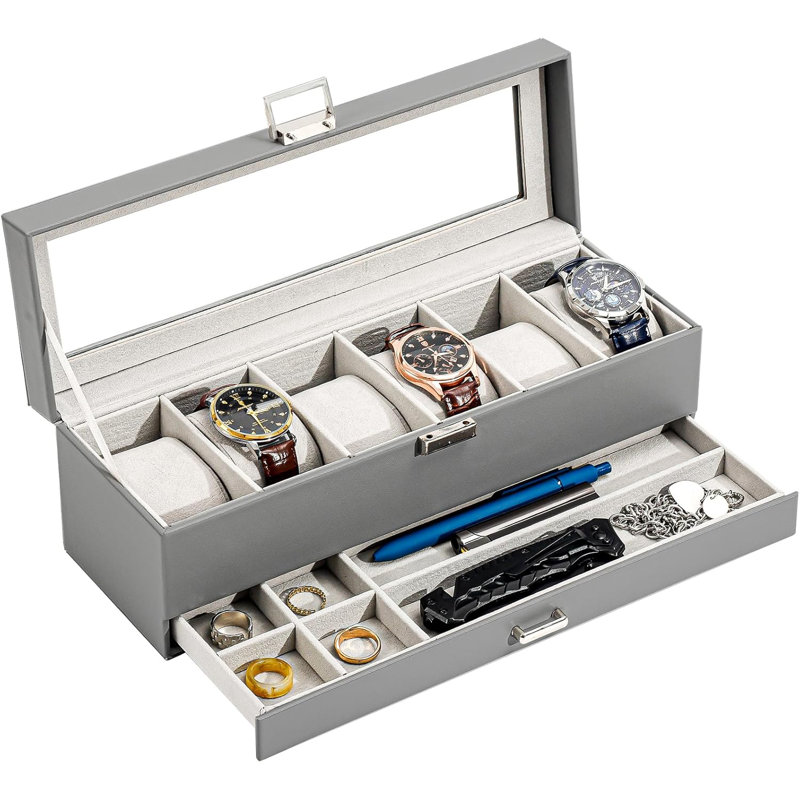 Watch Box +, Grey