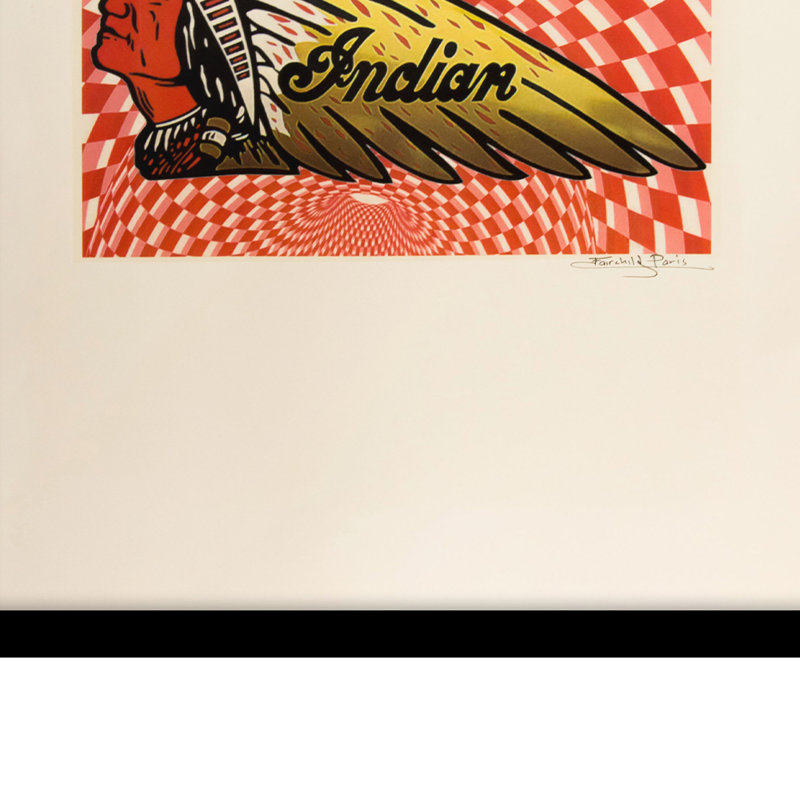 Indian Head Dress - impression encadrée