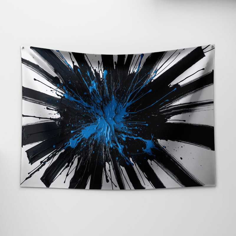Neo Expressionism 66 Wall Tapestry, 88 po x 104 po