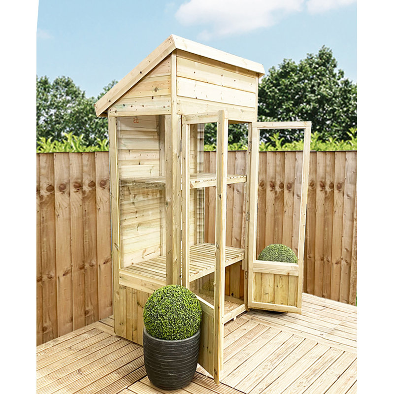 Akihisa Greenhouse, 79.9" H x 18.1" W x 9.1" D