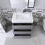 Ensemble de meuble-lavabo simple 29,9 po Satonia-419598997-419598987