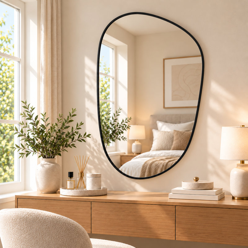 Aluminium Wall Mirror