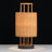 Rattan Lantern 1-Light table lamp