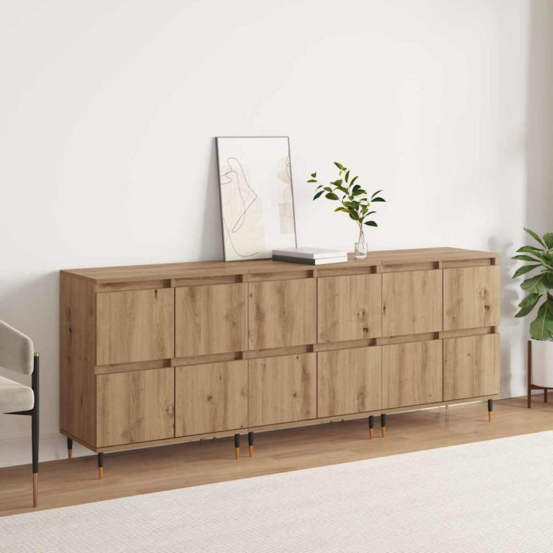 Storage Cabinet, Artisan Oak