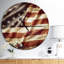 Drapeau américain - horloge murale moderne-34141170