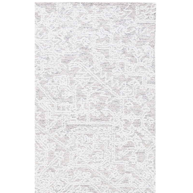 Mabil Hand Tufted Performance Oriental Rug, Rectangle 3' x 5'