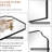 Modern Curved Corner Rectangle Bathroom Vanity Mirror | Stainless Steel Frame-1448897266-1448897276