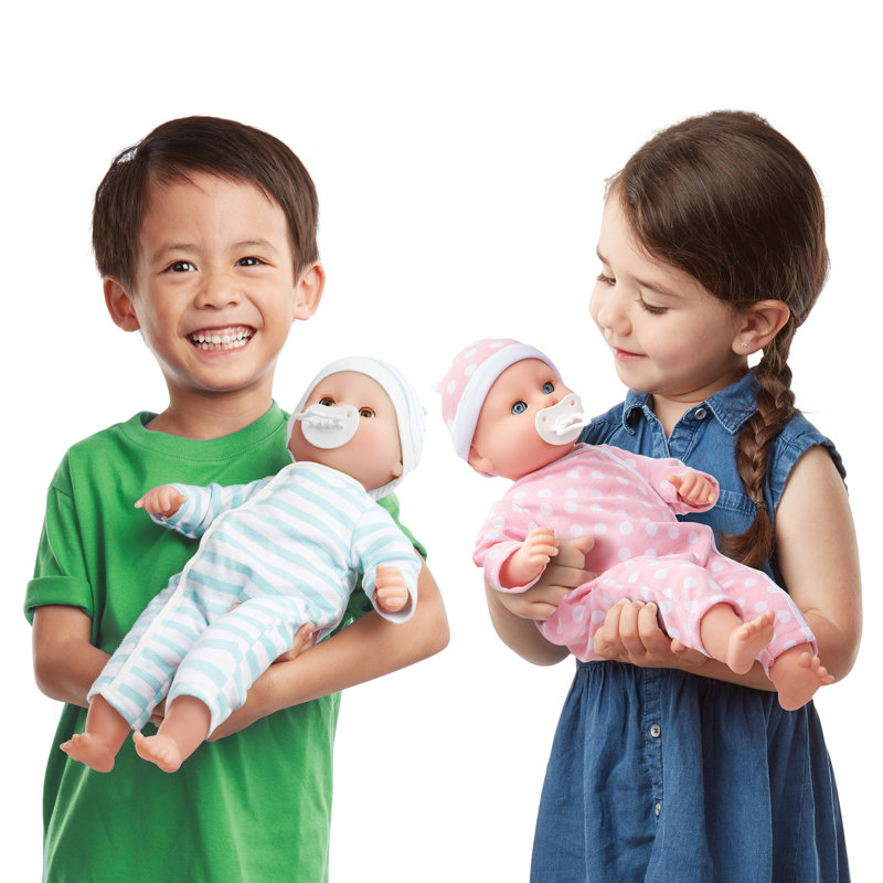 Melissa & Doug Mine To Love Twins Luke & Lucy Dolls