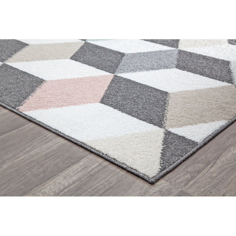 Tapis gris Earl Miko, Rectangle 8 pi x 10 pi