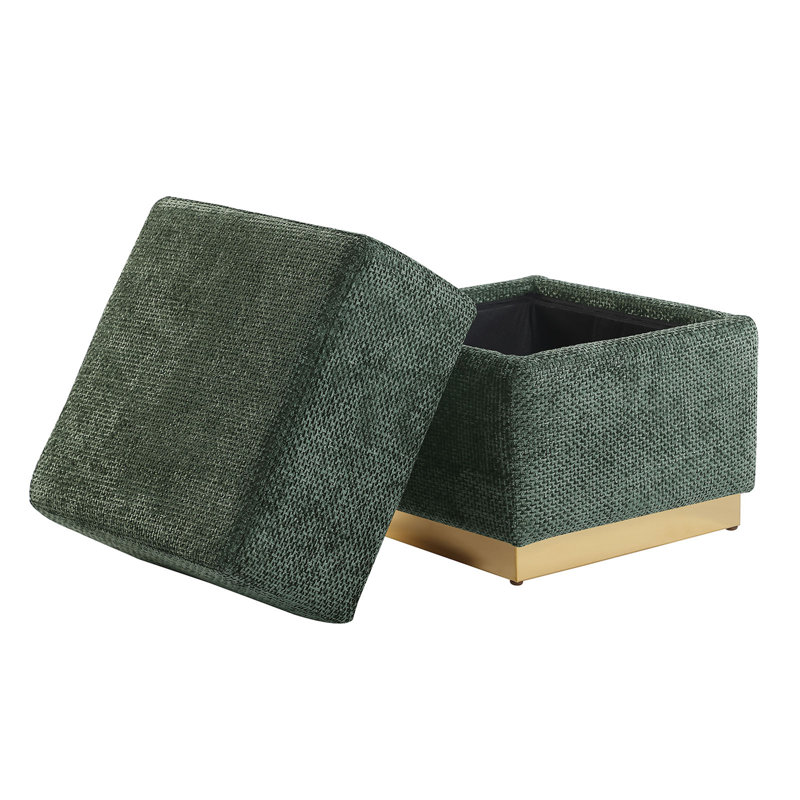 Tabouret d'appoint de style contemporain, Vert