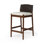 Lulu Upholstered Stool with Solid Wood Frame