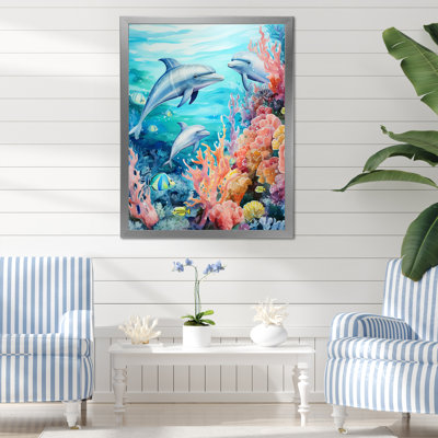 " Dolphin Family Ocean Ballet I "