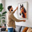 Noble Steed Modern - Wrapped Canvas-1422186256-1422186263