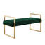 Banc rembourré en velours Khole-997765676