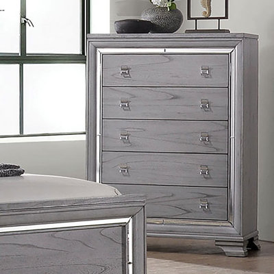 Crary 38'' W 5 - Drawer Dresser