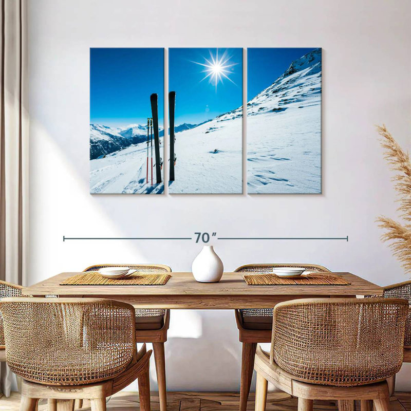 Piste de ski Sirci Sunlit, H 36 po x l 57 po