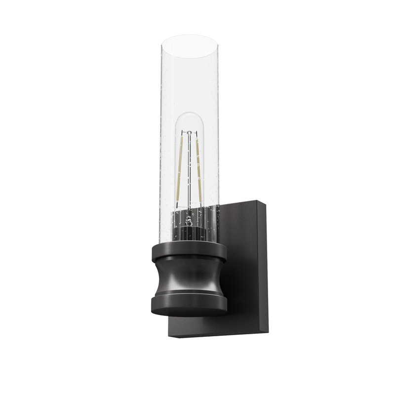 Lenlock Aluminum Armed Sconce, Clear, Noble Bronze