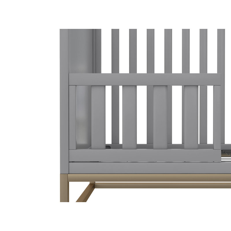 Burritt 1 Cot Bed, Dove Grey