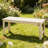 Backless Slatted Bench,Wood Outdoor Bench-990200924