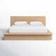 Soleil Wood Platform Bed