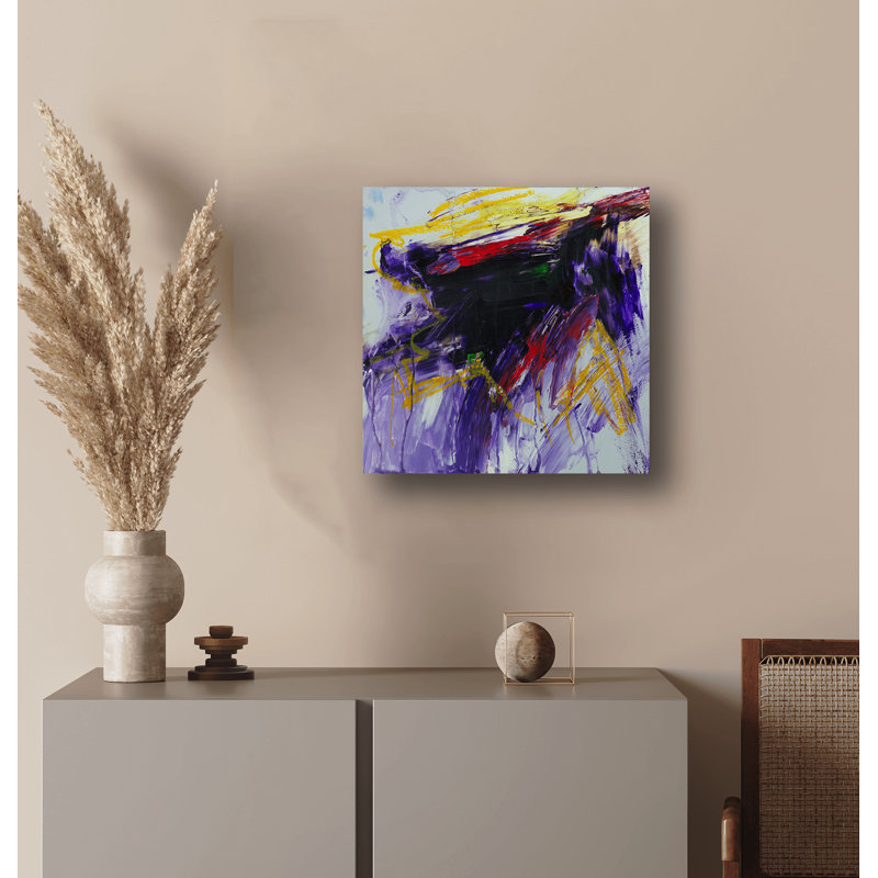 Calcite - Artist Enhanced Canvas Print, 30" H x 30" W x 1.5" D, Wrapped Canvas