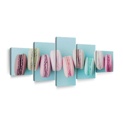 " Delectable Macarons " 5 - Pieces