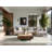 Soft Plush Estrada St Patties Modern & Contemporary Abstract Area Rug in Beige – White Binding-609225891