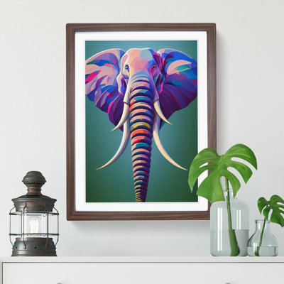 Splendid Elephant - Framed Print