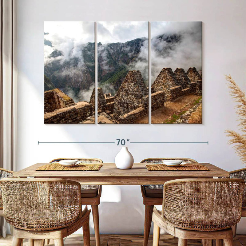 Lilie Cloudy Machu Picchu, 42" H x 65" W