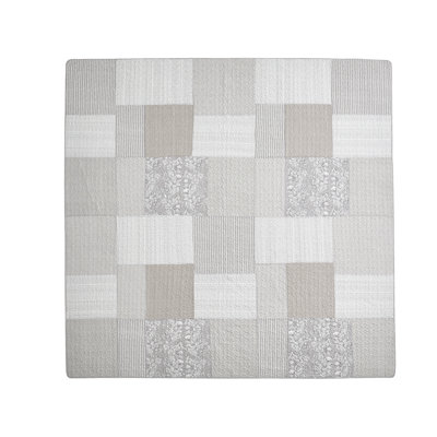 Quinn Cotton Patchwork Reversible Quilt Set
