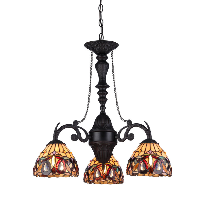 Capps 3 - Light Dimmable Classic / Traditional Chandelier
