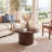 Acadia 28" W Pedestal Coffee Table-1286452342