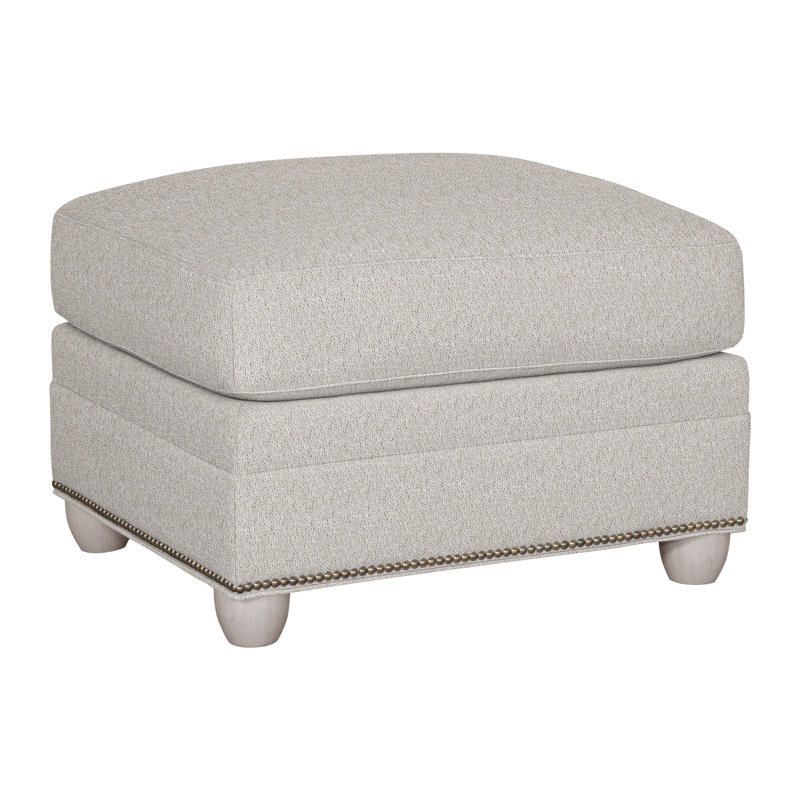 Fairgrove Upholstered Ottoman, Dove Gray, Navada Granite, Yes