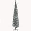 Arbre de Noël mince enneigé 9 pi avec 1014 pointes