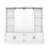 Multifunctional Entryway Cabinet With Sliding Rails-1406358034